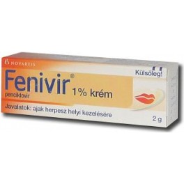 FENIVIR cream 1% 2 g.