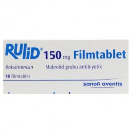 RULID 150 mg. 10 tablets