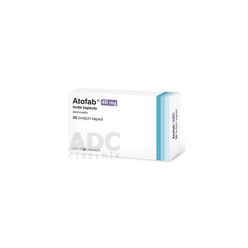 Atofab 40 mg. 30 capsules