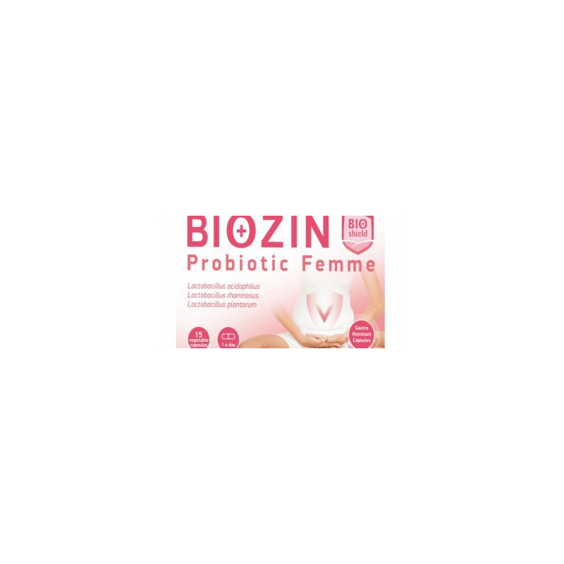 Biozin Probiotic Femme 15 capsules