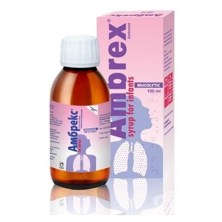 Ambrex syrup 15 mg / 5 ml. 100 ml.