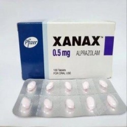 Xanax 0.5 mg. 100 tablets