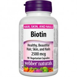 Biotin 2500 mcg. 60 tablets