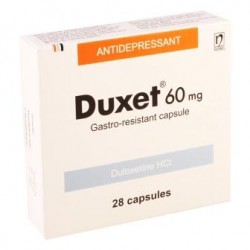 Duxet 60 mg. 28 tablets