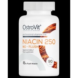 Niacin 250. 90 tablets