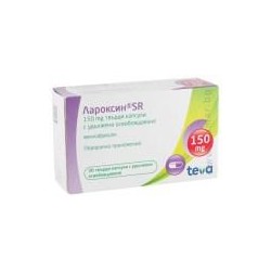Laroxin SR 150 mg. 30 capsules