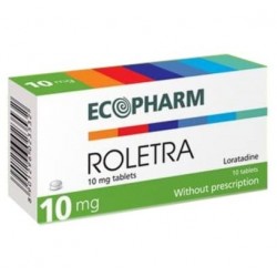 Roletra 10 mg. 10 tablets