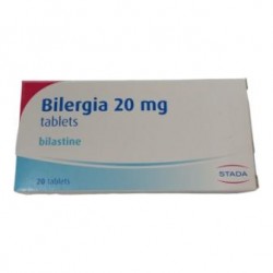 Bilergia 20 mg. 20 tablets