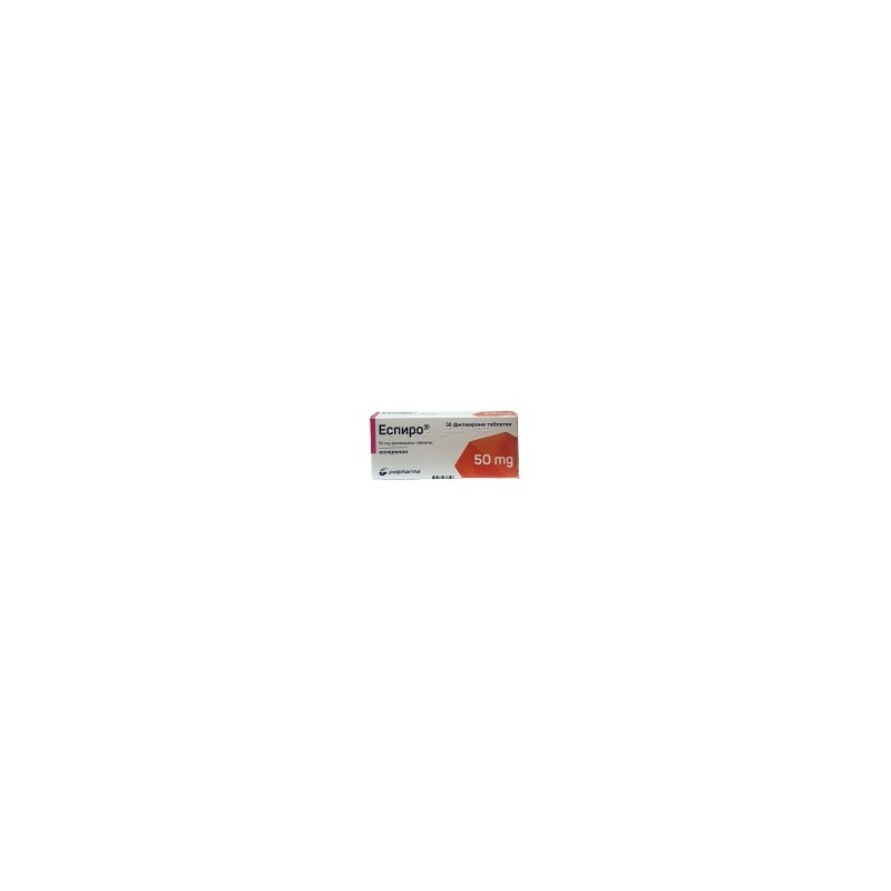 Espiro 50 mg. 30 tablets