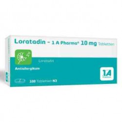 Loratadin 10 mg. 30 tablets