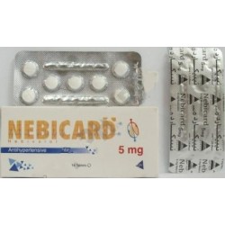 Nebicard 5 mg. 30 tablets