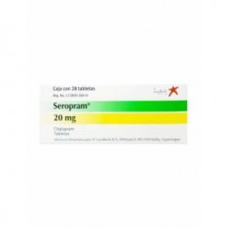 Seropram 20 mg. 28 tablets